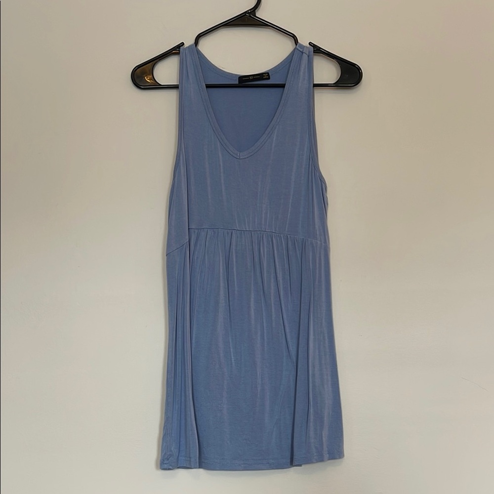 Women's Blue Maternity Tank